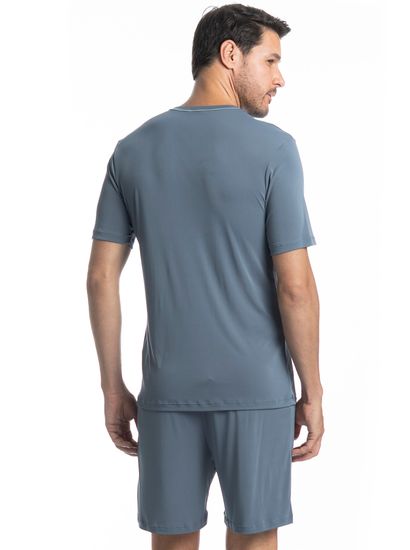 Pijama Masculino Curto Rafael Tombini - Imagem 2 - Desktop