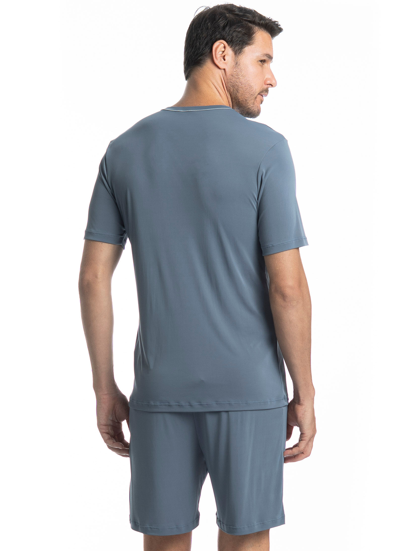 Pijama Masculino Curto Rafael Tombini - Imagem 2 - Mobile