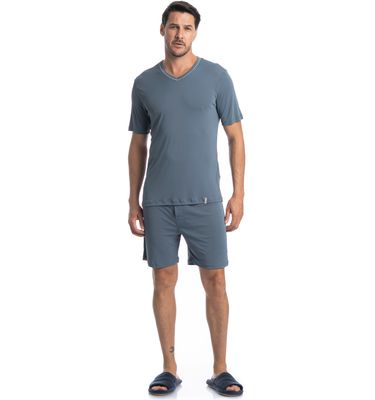 Pijama Masculino Curto Rafael Tombini - Imagem 3 - Mobile