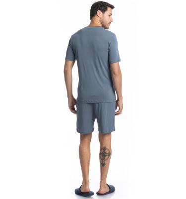 Pijama Masculino Curto Rafael Tombini - Imagem 4 - Mobile