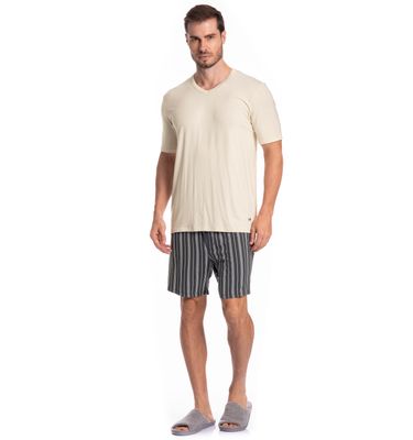 Pijama Masculino Curto Felipe Tombini - Imagem 3 - Mobile