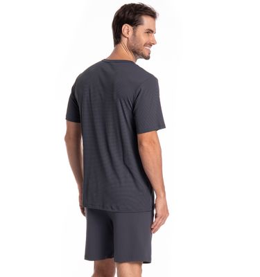 Pijama Masculino Curto Vicente Tombini - Imagem 2 - Mobile