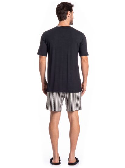 Pijama Masculino Curto Nicolas Tombini - Imagem 4 - Desktop