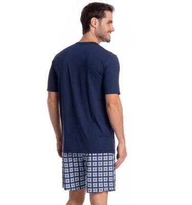 Pijama Masculino Curto Pietro Tombini - Imagem 2 - Mobile