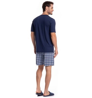 Pijama Masculino Curto Pietro Tombini - Imagem 4 - Mobile