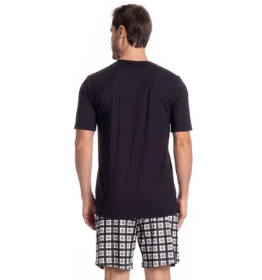 Pijama Masculino Curto Pietro Tombini - Imagem 2 - Mobile