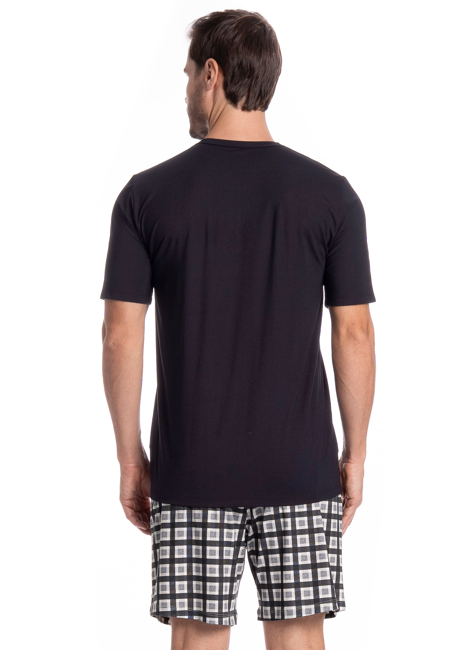 Pijama Masculino Curto Pietro Tombini - Imagem 2 - Mobile