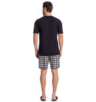 Pijama Masculino Curto Pietro Tombini - Imagem 4 - Mobile