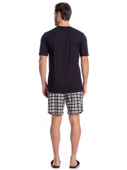 Pijama Masculino Curto Pietro Tombini - Imagem 4 - Desktop
