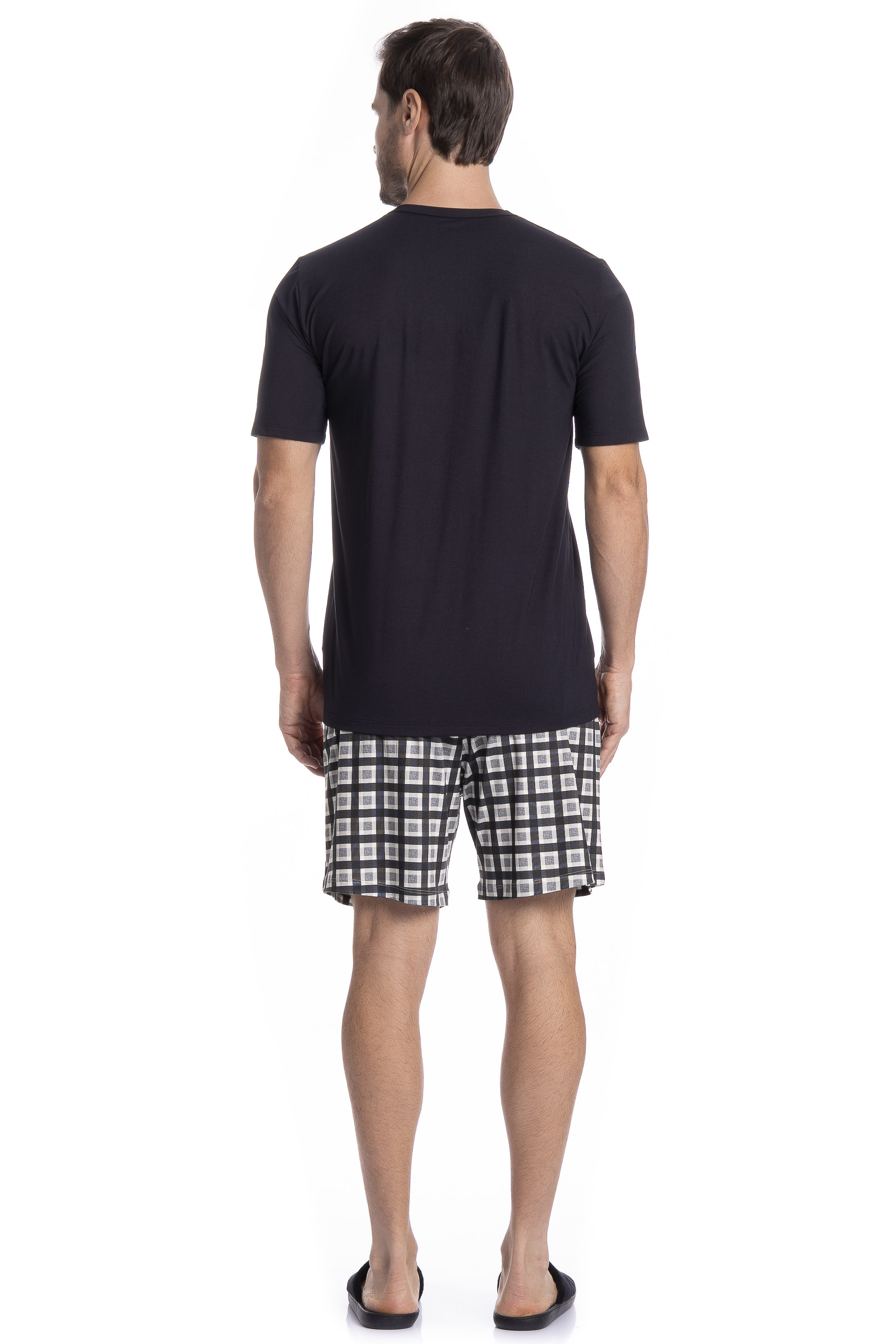 Pijama Masculino Curto Pietro Tombini - Imagem 4 - Mobile