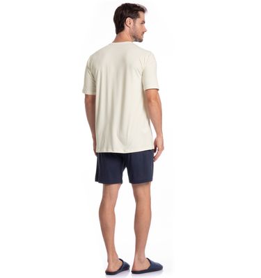 Pijama Masculino Curto Henri Tombini - Imagem 4 - Mobile