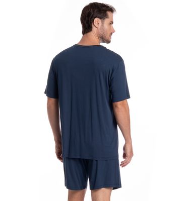 Pijama Masculino Curto New Romeu Tombini - Imagem 2 - Mobile