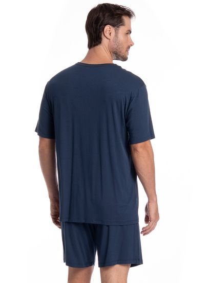 Pijama Masculino Curto New Romeu Tombini - Imagem 2 - Desktop