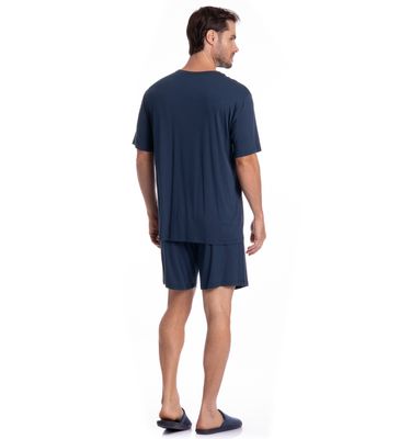 Pijama Masculino Curto New Romeu Tombini - Imagem 4 - Mobile