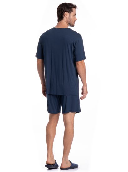 Pijama Masculino Curto New Romeu Tombini - Imagem 4 - Desktop