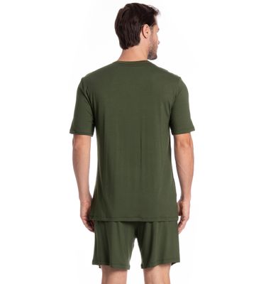 Pijama Masculino Curto New Romeu Tombini - Imagem 2 - Mobile