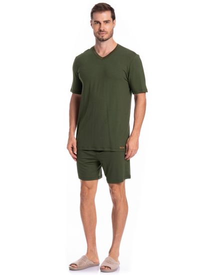 Pijama Masculino Curto New Romeu Tombini - Imagem 3 - Desktop