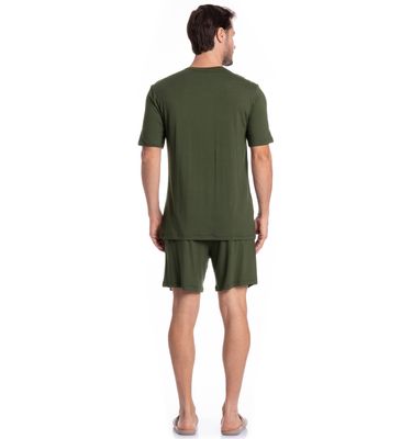 Pijama Masculino Curto New Romeu Tombini - Imagem 4 - Mobile