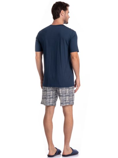 Pijama Masculino Curto Bernardo Tombini - Imagem 4 - Desktop