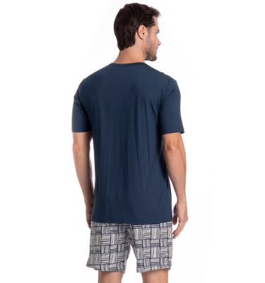 Pijama Masculino Curto Bernardo Tombini - Imagem 2 - Mobile