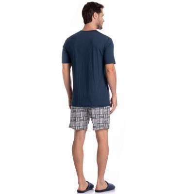 Pijama Masculino Curto Bernardo Tombini - Imagem 4 - Mobile
