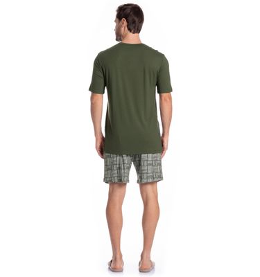 Pijama Masculino Curto Bernardo Tombini - Imagem 4 - Mobile