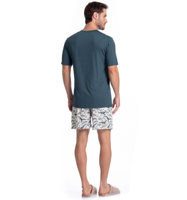 Pijama Masculino Curto Joaquim Tombini - Imagem 4 - Mobile