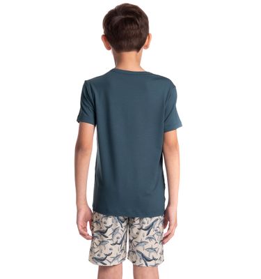 Pijama Infantil Masculino Curto Joaquim - Imagem 2 - Mobile