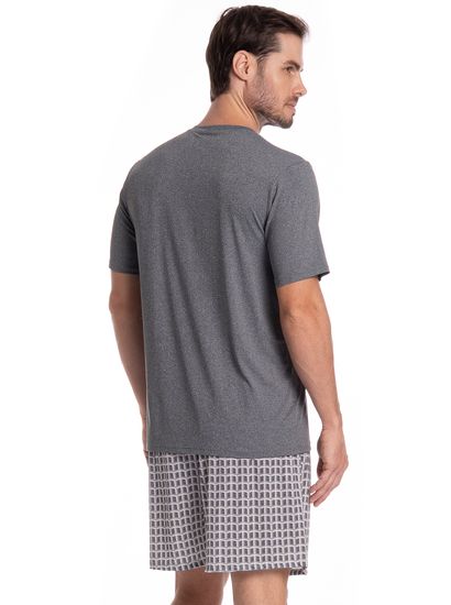 Pijama Masculino Curto Manuel Tombini - Imagem 2 - Desktop
