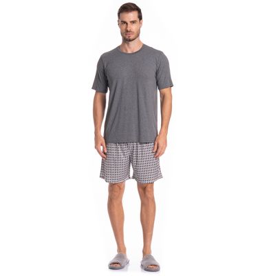 Pijama Masculino Curto Manuel Tombini - Imagem 3 - Mobile