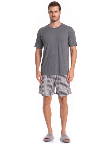 Pijama Masculino Curto Manuel Tombini - Imagem 3 - Desktop