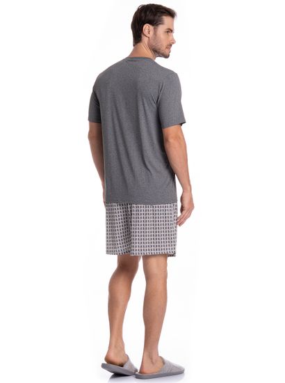 Pijama Masculino Curto Manuel Tombini - Imagem 4 - Desktop