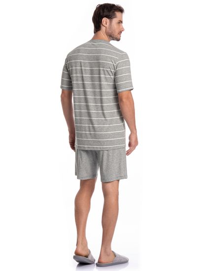 Pijama Masculino Curto Henrique Tombini - Imagem 4 - Desktop