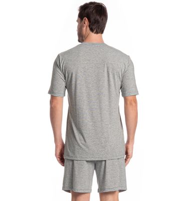 Pijama Masculino Curto Henrique Tombini - Imagem 2 - Mobile