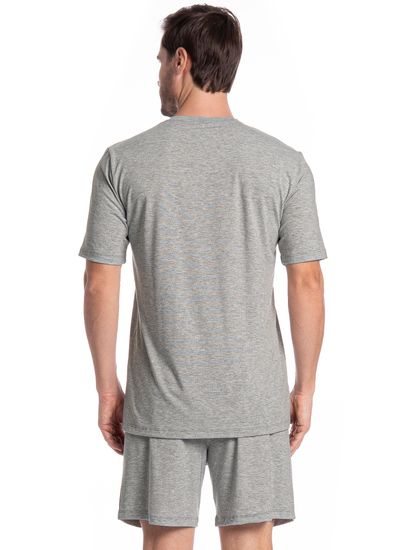 Pijama Masculino Curto Henrique Tombini - Imagem 2 - Desktop