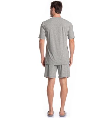 Pijama Masculino Curto Henrique Tombini - Imagem 4 - Mobile