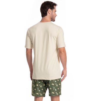Pijama Masculino Curto Dino Tombini - Imagem 2 - Mobile