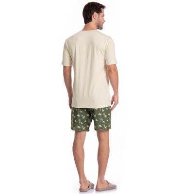 Pijama Masculino Curto Dino Tombini - Imagem 4 - Mobile