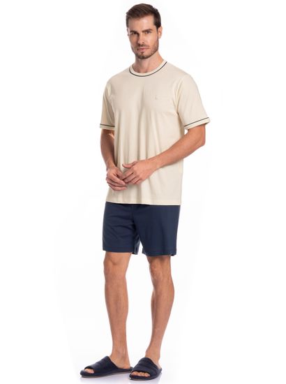 Pijama Masculino Curto Dado Tombini - Imagem 3 - Desktop