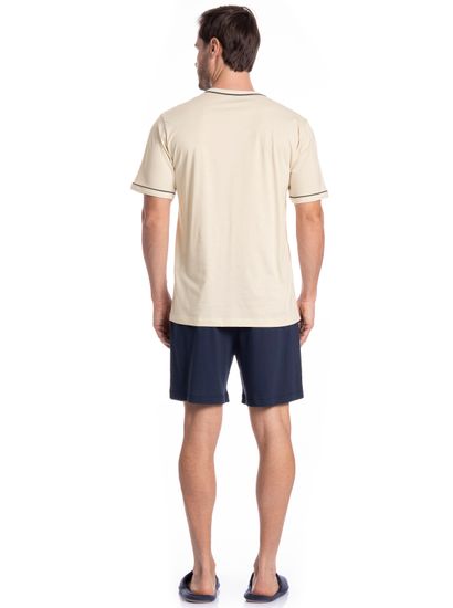 Pijama Masculino Curto Dado Tombini - Imagem 4 - Desktop