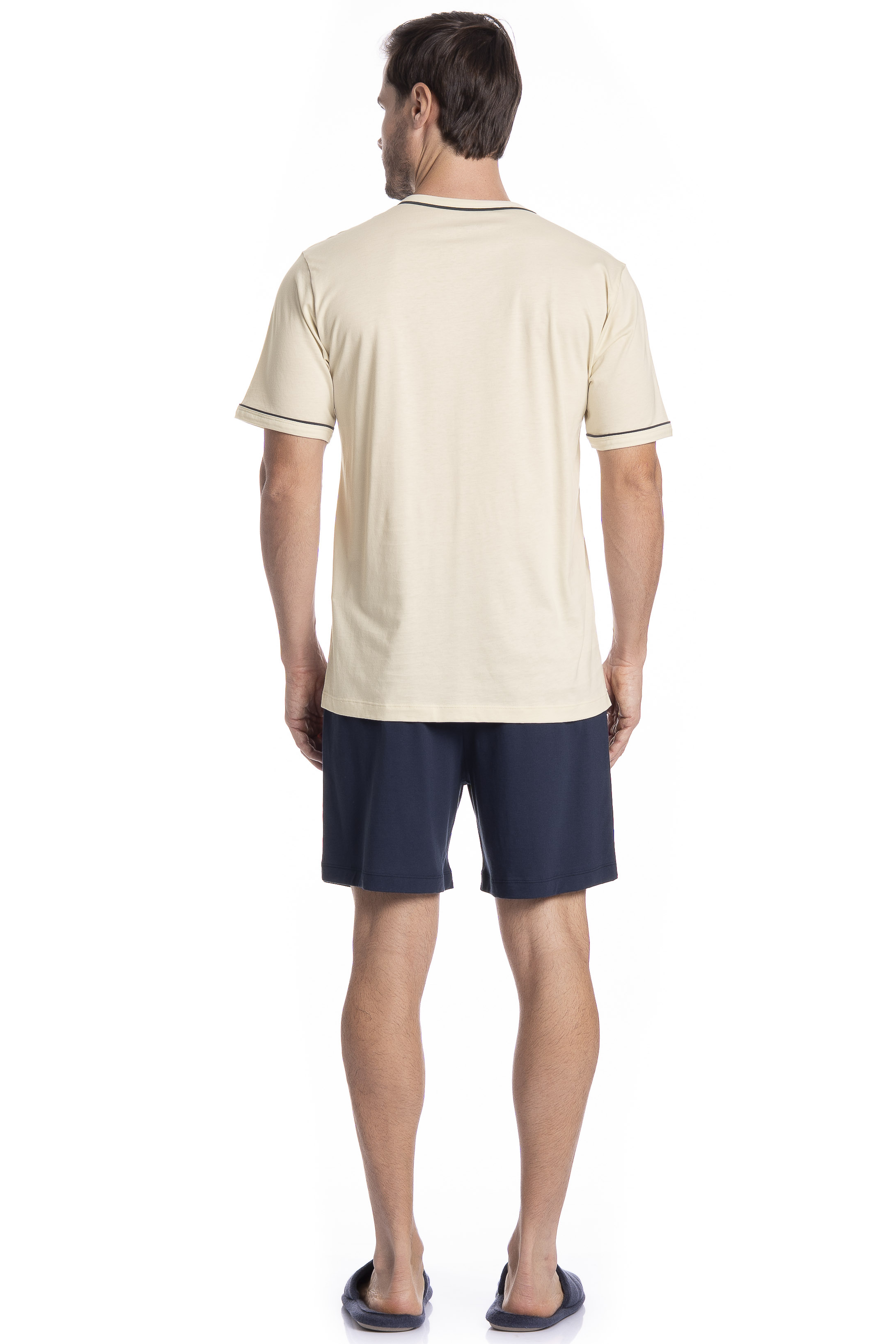 Pijama Masculino Curto Dado Tombini - Imagem 4 - Mobile