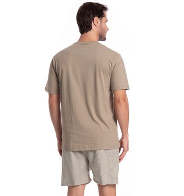 Pijama Masculino Curto Lorenzo Tombini - Imagem 2 - Mobile