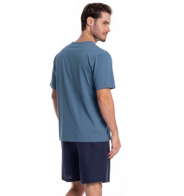 Pijama Masculino Curto Eric Tombini - Imagem 2 - Mobile