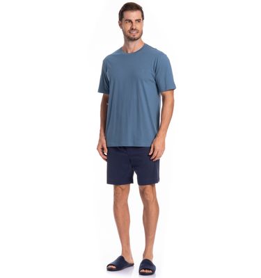 Pijama Masculino Curto Eric Tombini - Imagem 3 - Mobile