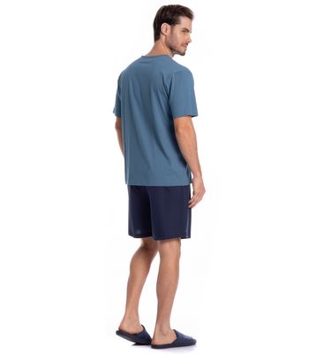 Pijama Masculino Curto Eric Tombini - Imagem 4 - Mobile