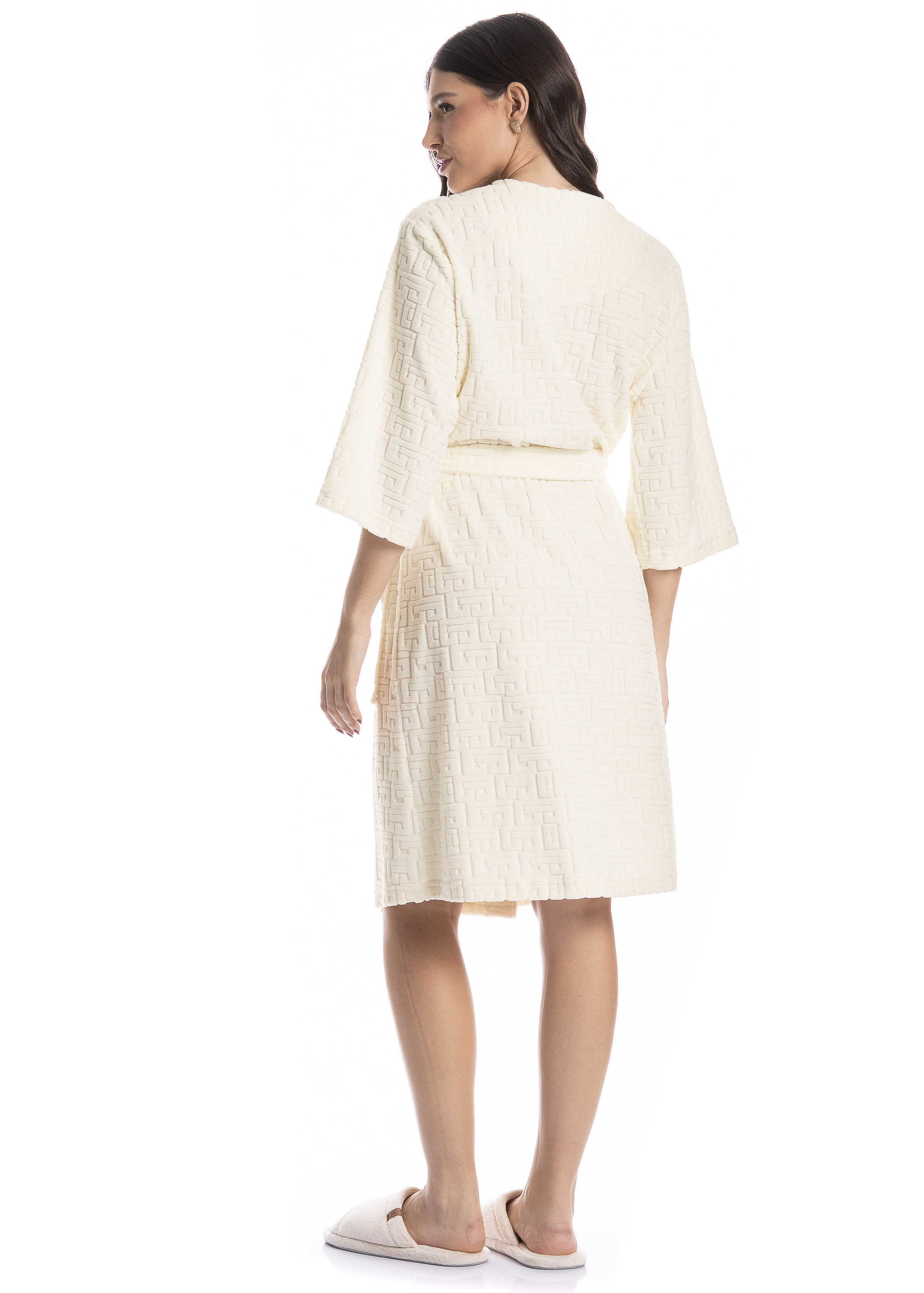 Robe Feminino Jacquard - Imagem 4 - Mobile