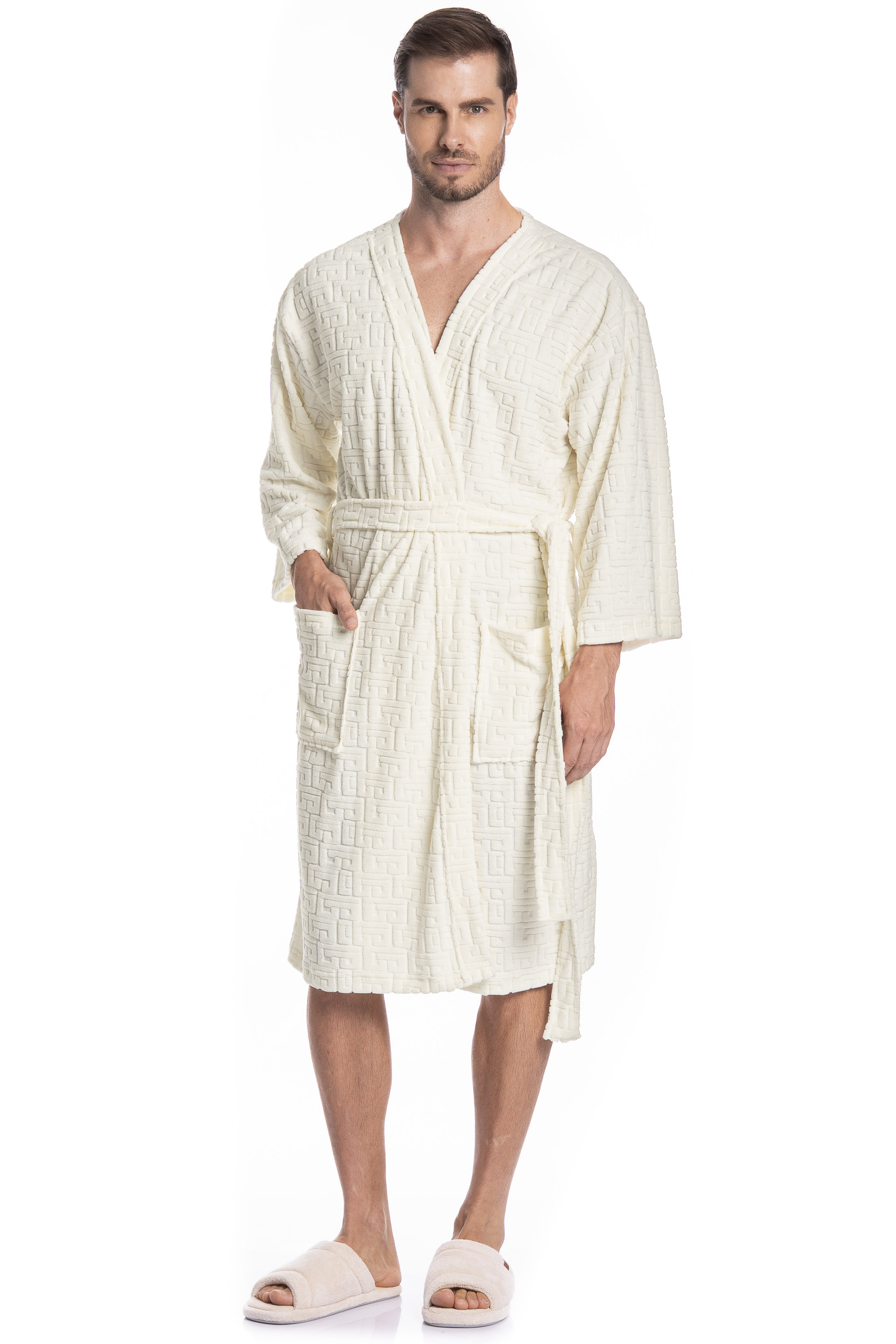 Robe Masculino Jacquard Tombini - Imagem 3 - Mobile