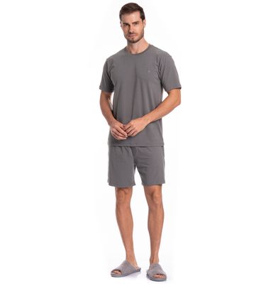 Pijama Masculino Curto Francisco Tombini - Imagem 3 - Mobile