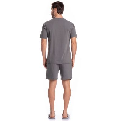 Pijama Masculino Curto Francisco Tombini - Imagem 4 - Mobile