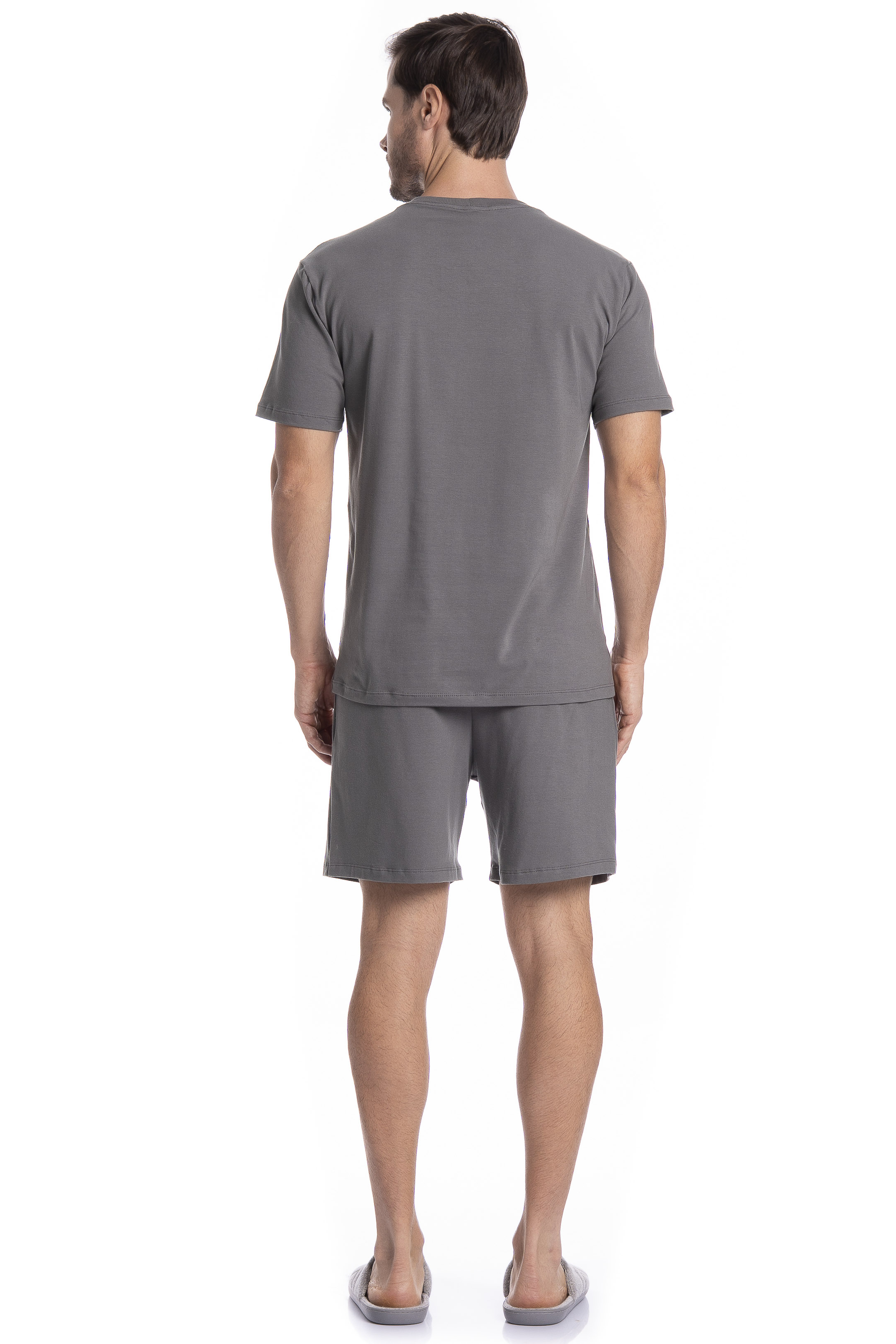 Pijama Masculino Curto Francisco Tombini - Imagem 4 - Mobile